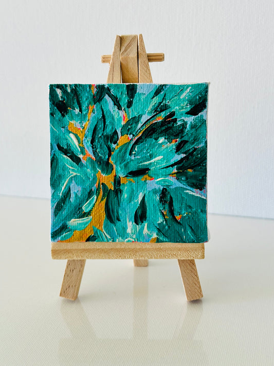 Mini Canvas with Free Easel