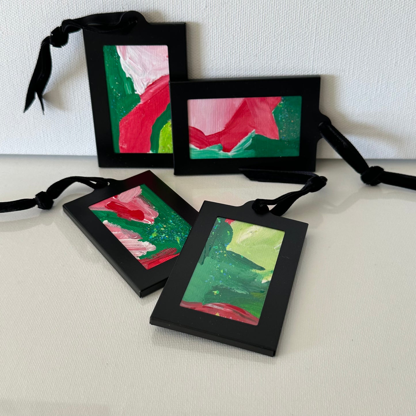 Artwork Ornaments (Black Frame)