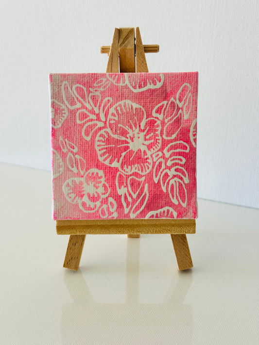 Mini Canvas with Free Easel