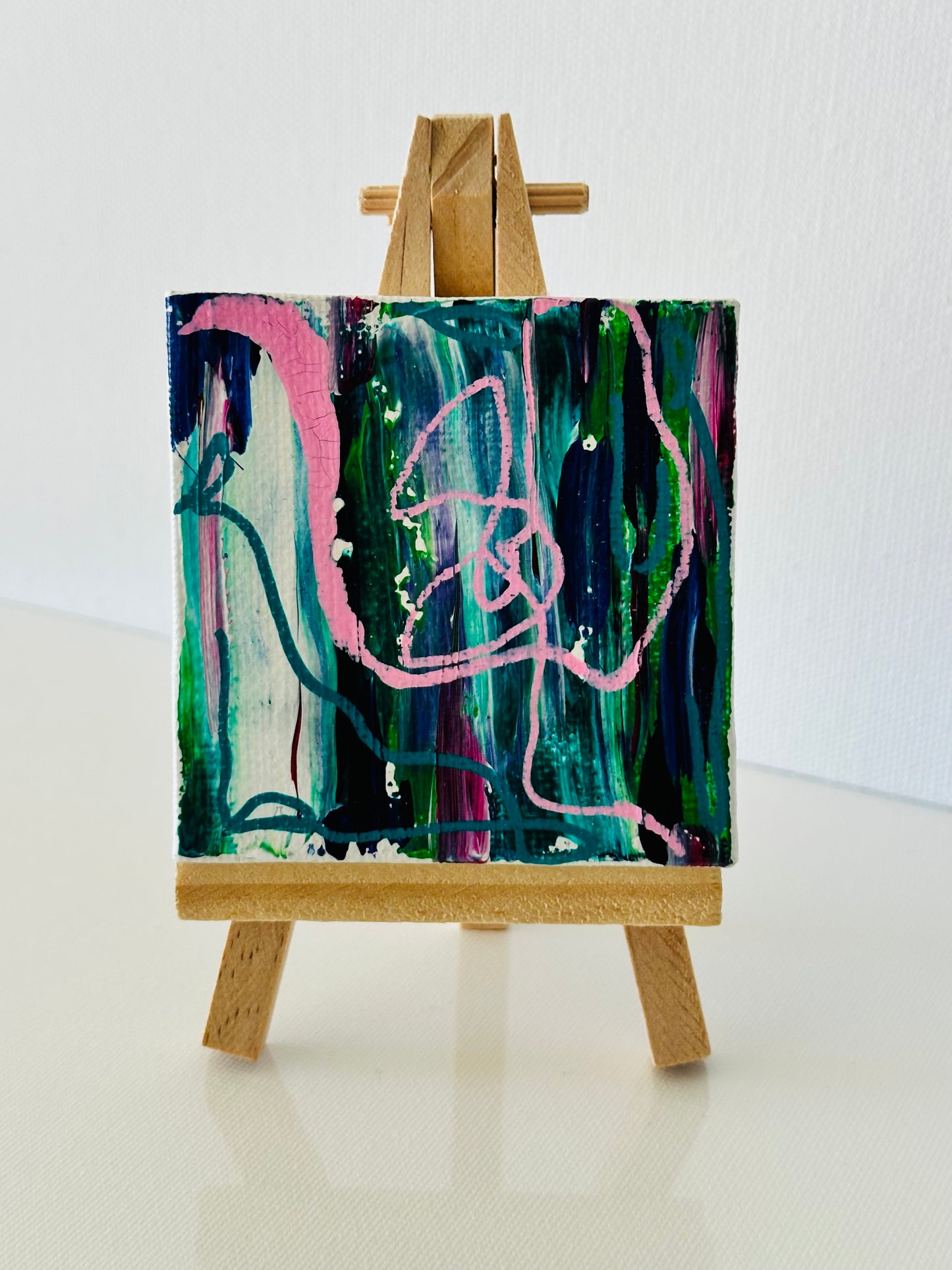 Mini Canvas with Free Easel