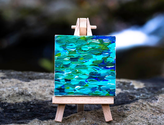 Mini Canvas with Free Easel
