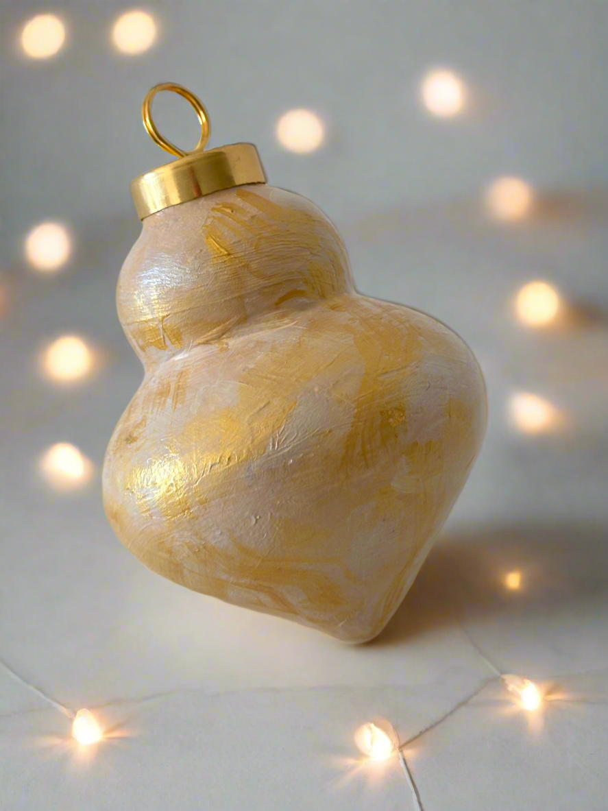 Silvery Gold Alabaster